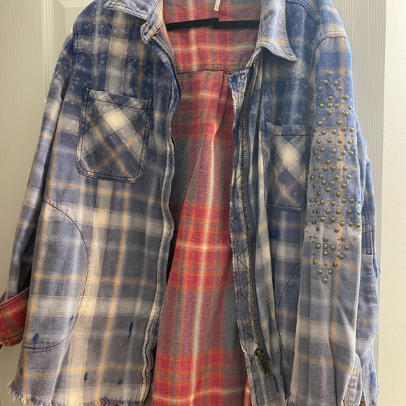 Free People Tops - Free people plaid top